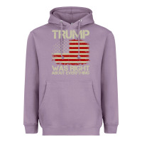 Lavender vintage usa american flag trump was right about everything pullover ho Heavyweight Hoodie - linhVisuals