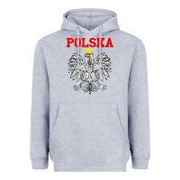Heather Grey polska poland eagle poland heritage polish pride roots tank top Heavyweight Hoodie - linhVisuals