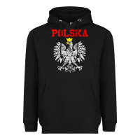 Black polska poland eagle poland heritage polish pride roots tank top Heavyweight Hoodie - linhVisuals