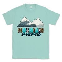 Seafoam Mountain Mama Classic Tee - CowGirlArtShop