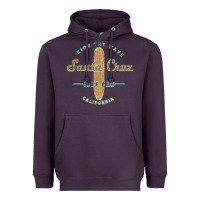 Plum santa cruz, ca vintage surfers tshirt Heavyweight Hoodie - linhVisuals