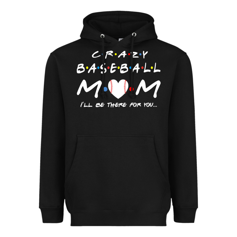 Baseball Coach Crazy Mom Baseball Heavyweight Hoodie by linhVisuals | Teevron
