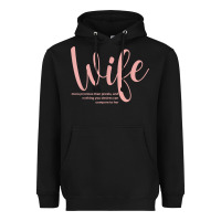 Black wife collection t shirt Heavyweight Hoodie - linhVisuals