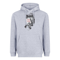 Heather Grey us dc dark knight photo why so serious 01 black h pullover hoodie Heavyweight Hoodie - linhVisuals
