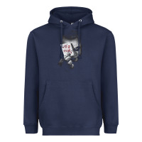 Navy us dc dark knight photo why so serious 01 black h pullover hoodie Heavyweight Hoodie - linhVisuals