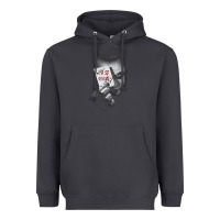 Smoke us dc dark knight photo why so serious 01 black h pullover hoodie Heavyweight Hoodie - linhVisuals
