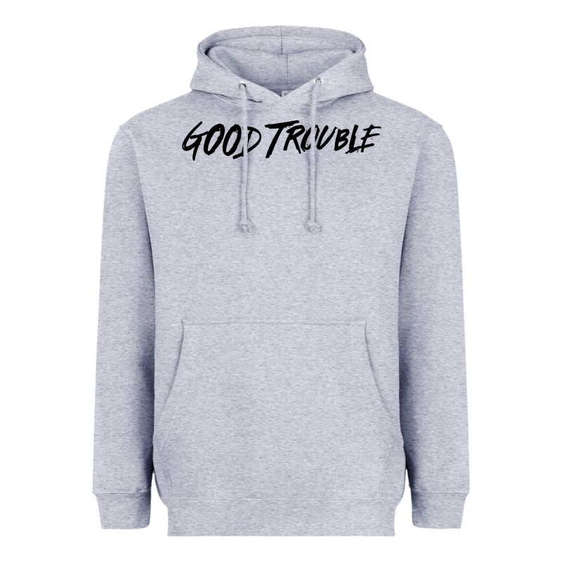 Good Trouble Heavyweight Hoodie by linhVisuals | Teevron