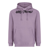 Lavender good trouble Heavyweight Hoodie - linhVisuals