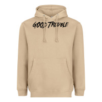Mushroom good trouble Heavyweight Hoodie - linhVisuals