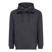 Smoke good trouble Heavyweight Hoodie - linhVisuals