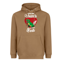 Toasted Coconut stealing hearts and blasting farts valentine's day t shirt Heavyweight Hoodie - linhVisuals