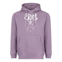 Lavender GHOST Heavyweight Hoodie - linhVisuals