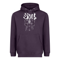 Plum GHOST Heavyweight Hoodie - linhVisuals