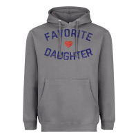 Storm womens favorite daughter heart distressed vintage faded classic t shir Heavyweight Hoodie - linhVisuals