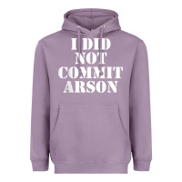 Lavender i did not commit arson for arson investigator t shirt Heavyweight Hoodie - linhVisuals
