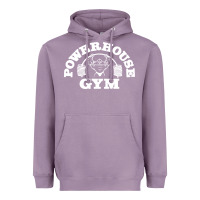 Lavender POWERHOUSE GYM POPULAR Heavyweight Hoodie - linhVisuals