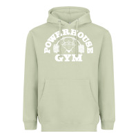Matcha POWERHOUSE GYM POPULAR Heavyweight Hoodie - linhVisuals