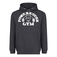 Smoke POWERHOUSE GYM POPULAR Heavyweight Hoodie - linhVisuals