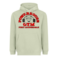 Matcha POWERHOUSE GYM CLASSIC Heavyweight Hoodie - linhVisuals