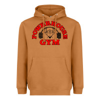 Meerkat POWERHOUSE GYM VINTAGE SPORT Heavyweight Hoodie - linhVisuals