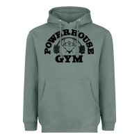 Sage POWERHOUSE GYM Heavyweight Hoodie - linhVisuals