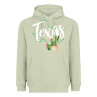 Matcha texas state map pride cactus vintage texas sweatshirt Heavyweight Hoodie - linhVisuals