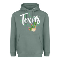 Sage texas state map pride cactus vintage texas sweatshirt Heavyweight Hoodie - linhVisuals