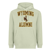 Matcha wyoming cowboys apparel alumni classic arch long sleeve t shirt Heavyweight Hoodie - linhVisuals