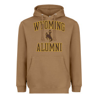 Toasted Coconut wyoming cowboys apparel alumni classic arch long sleeve t shirt Heavyweight Hoodie - linhVisuals