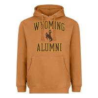 Meerkat wyoming cowboys apparel alumni classic arch long sleeve t shirt Heavyweight Hoodie - linhVisuals