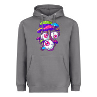 Storm psychedelic mushroom hippie magic fungus shrooms trance rave t shirt Heavyweight Hoodie - linhVisuals
