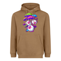 Toasted Coconut psychedelic mushroom hippie magic fungus shrooms trance rave t shirt Heavyweight Hoodie - linhVisuals