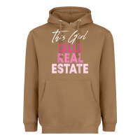 Toasted Coconut this girl sells real estate realtor real estate agent broker t shirt Heavyweight Hoodie - linhVisuals
