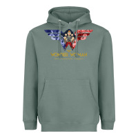 Sage wonder woman 80th all for wonder woman tank top Heavyweight Hoodie - linhVisuals