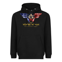 Black wonder woman 80th all for wonder woman tank top Heavyweight Hoodie - linhVisuals