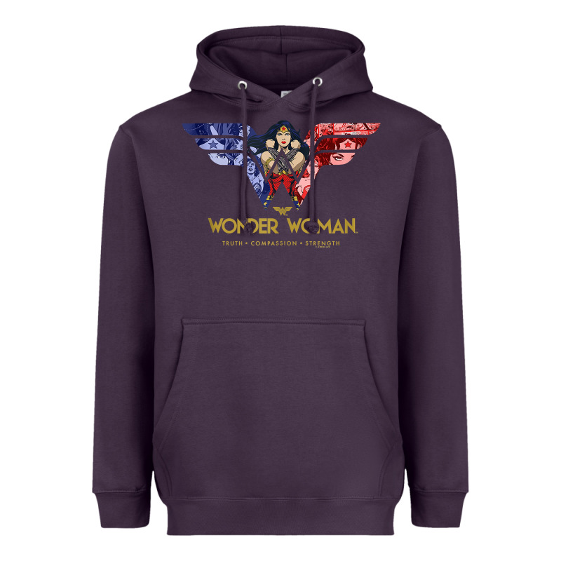 Wonder Woman 80th All For Wonder Woman Tank Top Heavyweight Hoodie by linhVisuals | Teevron