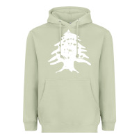 Matcha retro lebanon cedar lebanese Heavyweight Hoodie - linhVisuals
