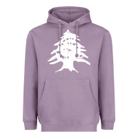 Lavender retro lebanon cedar lebanese Heavyweight Hoodie - linhVisuals