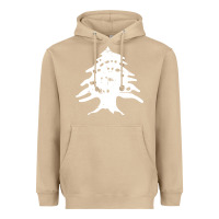Mushroom retro lebanon cedar lebanese Heavyweight Hoodie - linhVisuals