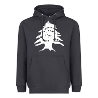 Smoke retro lebanon cedar lebanese Heavyweight Hoodie - linhVisuals