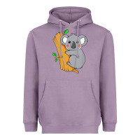 Lavender kids cute koala bear   for children kids koala bear Heavyweight Hoodie - linhVisuals