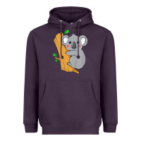Plum kids cute koala bear   for children kids koala bear Heavyweight Hoodie - linhVisuals