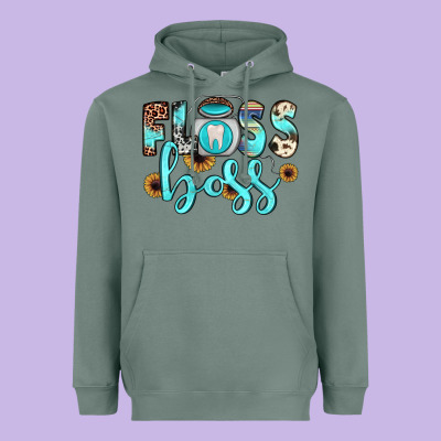 Floss Boss Heavyweight Hoodie Designed By Jahusdesignshop