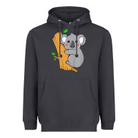 Smoke kids cute koala bear   for children kids koala bear Heavyweight Hoodie - linhVisuals