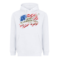 White world of tanks veterans day collection (t26e3 eagle 7) t shirt Heavyweight Hoodie - linhVisuals