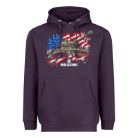 Plum world of tanks veterans day collection (t26e3 eagle 7) t shirt Heavyweight Hoodie - linhVisuals