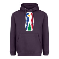 Plum basketball africa league Heavyweight Hoodie - linhVisuals