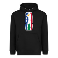 Black basketball africa league Heavyweight Hoodie - linhVisuals