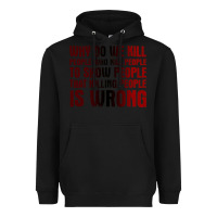 Black why do we kill people who kill people to show that killing people Heavyweight Hoodie - linhVisuals