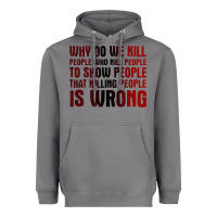Storm why do we kill people who kill people to show that killing people Heavyweight Hoodie - linhVisuals